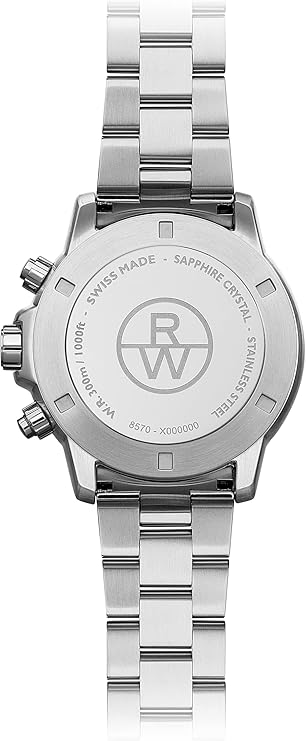 Raymond Weil Women Chronograph Swiss Quartz Watch with Stainless Steel Strap 8570-ST2-05207