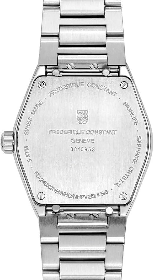 Frederique Constant Women's Analogue Quartz Watch with Stainless Steel Strap FC-240ND2NH26B