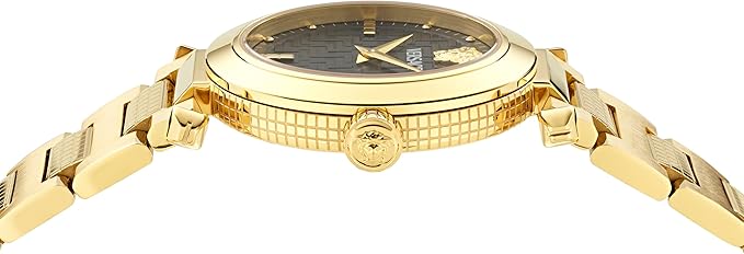 Versace Women's Analogue Swiss Quartz Watch with Stainless Steel Strap VE5B00625